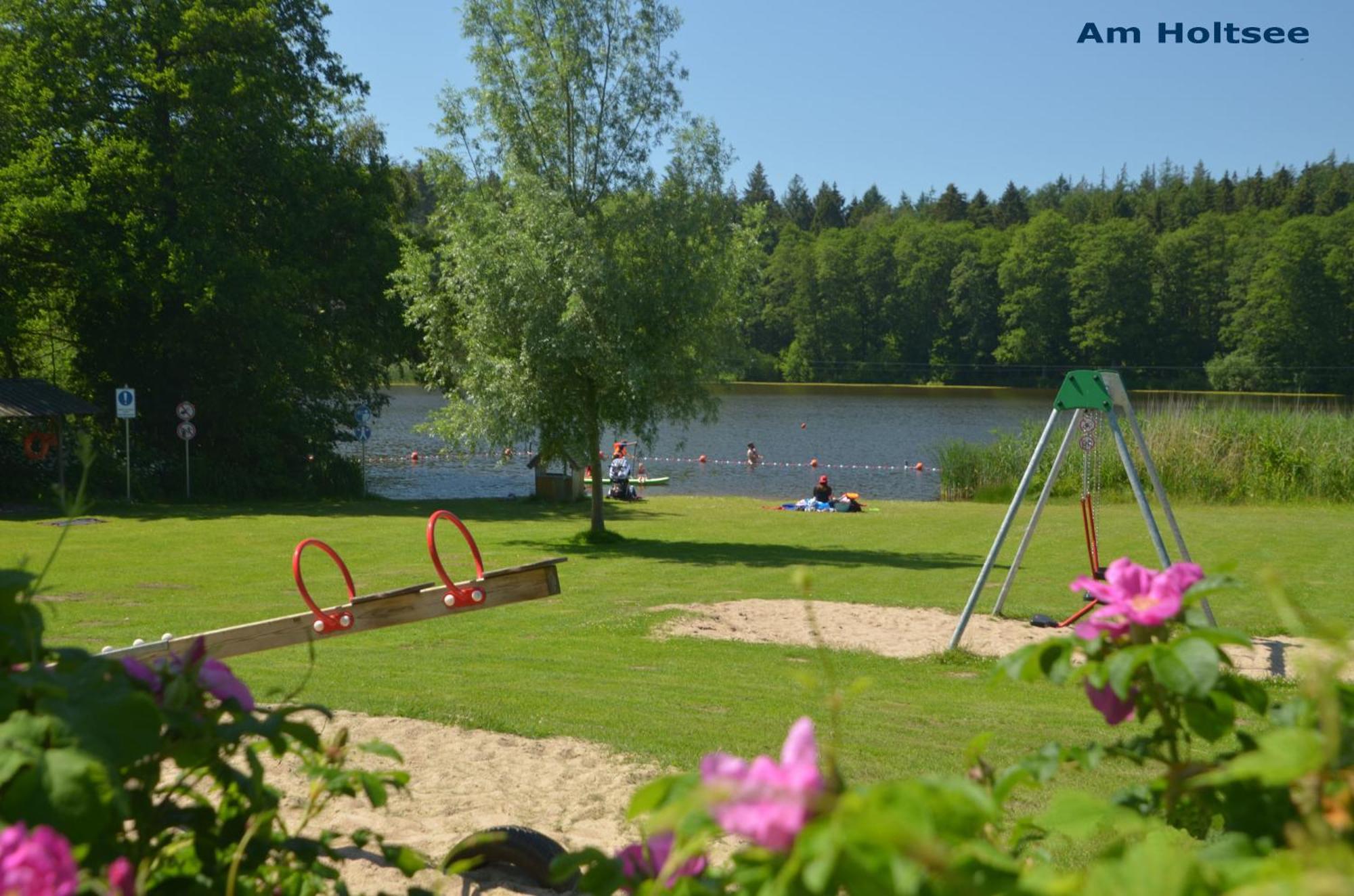 Ohm Apartamento Holtsee Exterior foto